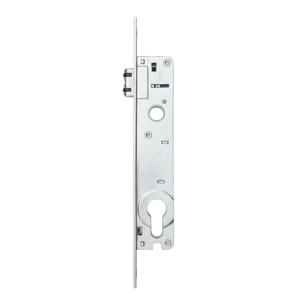 Замок REZE ALU 25/85/23 с роликом / ригелем