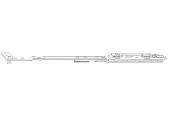 Ножницы на раме 601-800 лев. NT АЛЮМИНИЙ DESIGNO 624509