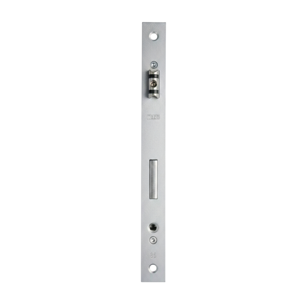 Замок REZE ALU 30/85/23, с роликом и ригелем Замок REZE ALU 30/85/23, с роликом и ригелем